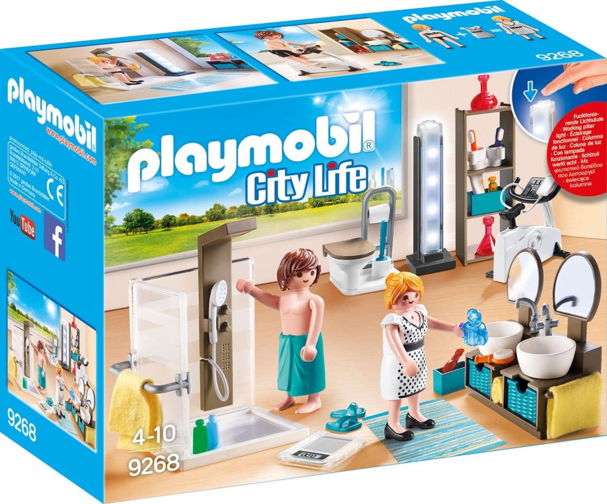 9268 - City Life - Badezimmer 1 Stk in Playmobil City Life Badezimmer